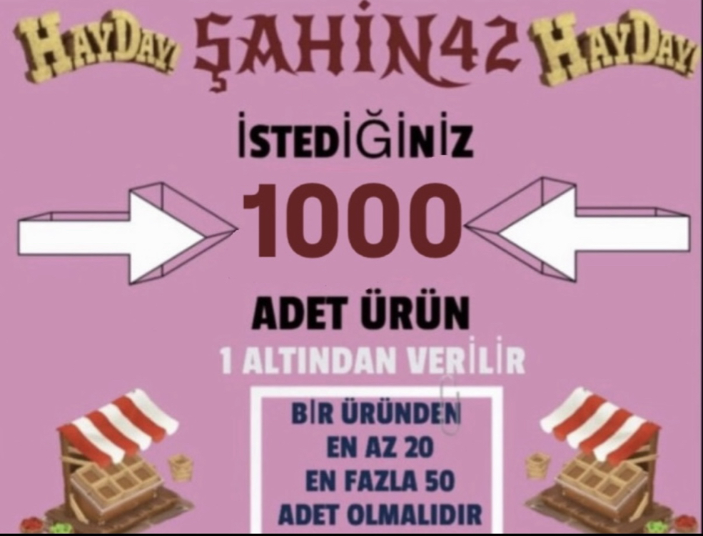 İSTEDİĞİNİZ 1000 ADET KAMYON ÜRÜNÜ 
