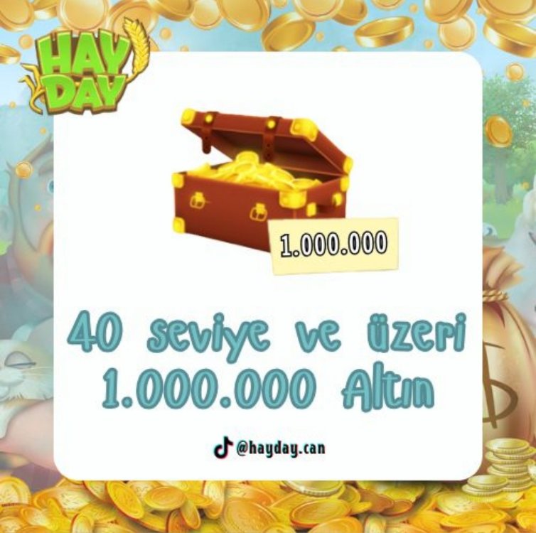 +40 lvl üstü 1 milyon altın 