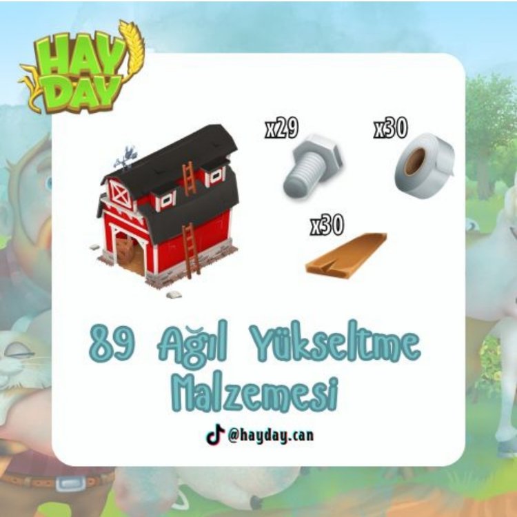 89 ağıl yükseltme