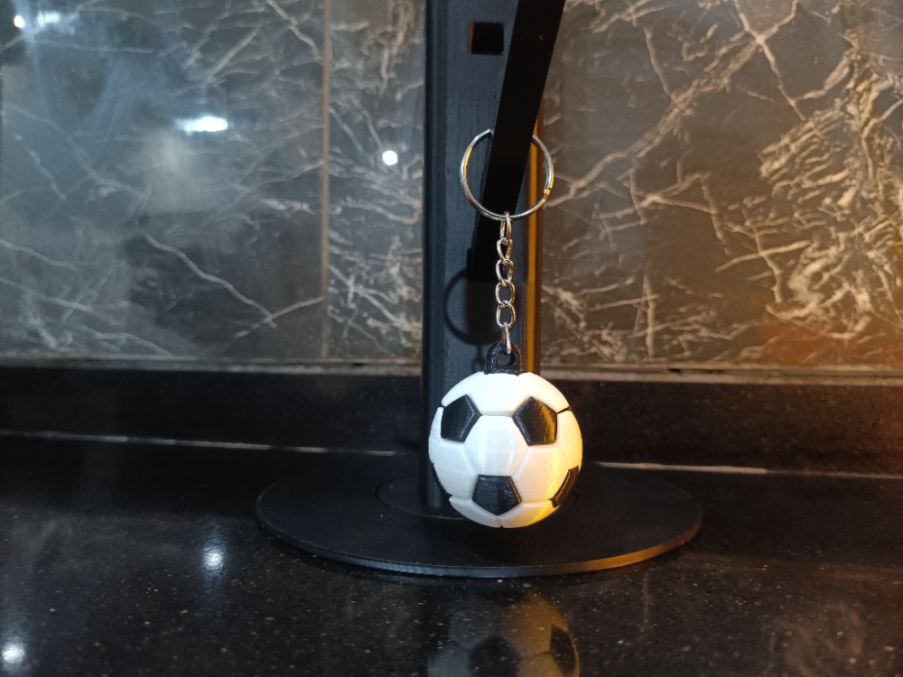 Mini Futbol Topu Figür Anahtarlık