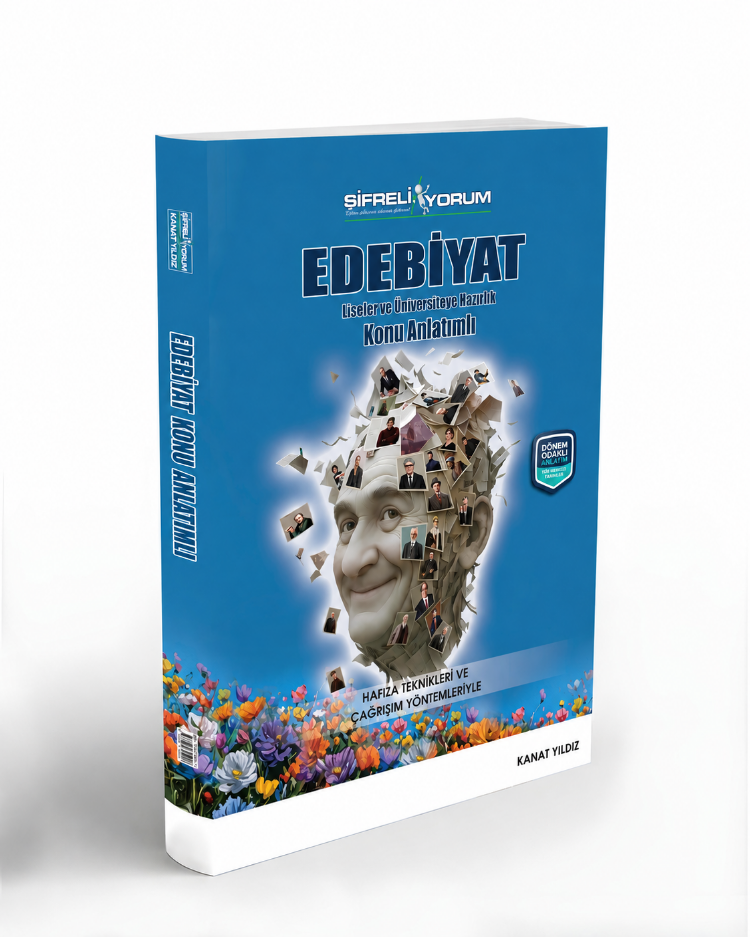 Şifreliyorum Edebiyat Hafıza Teknikleri & Kodlamalarla AYT Edebiyat Kitabı