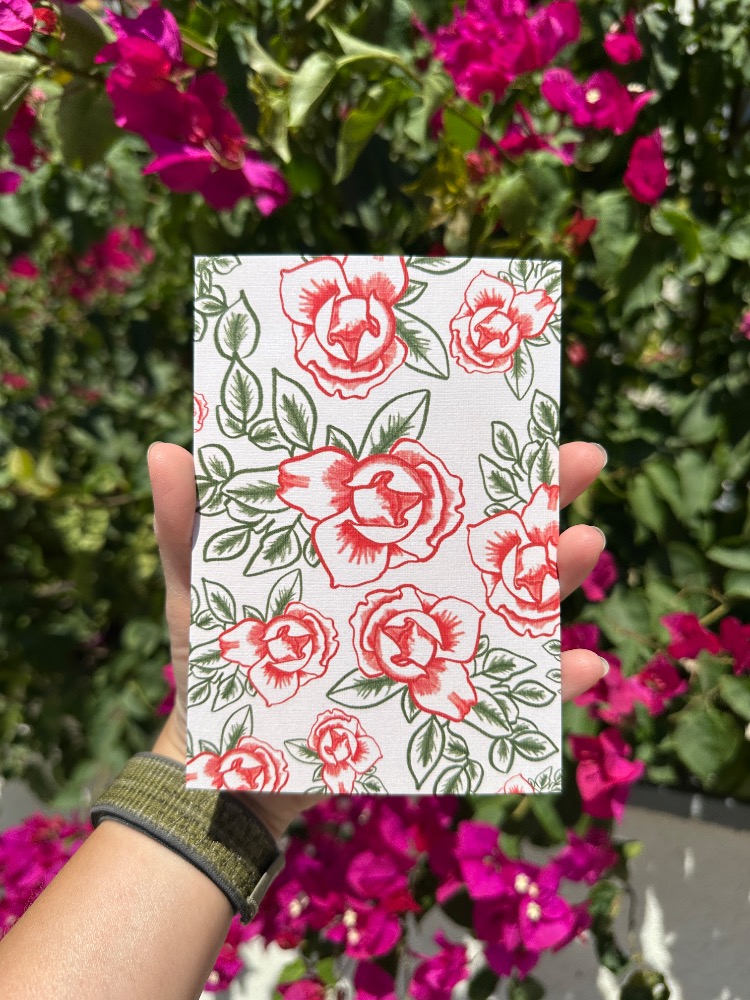 “Güller” İllüstrasyon Kartpostal