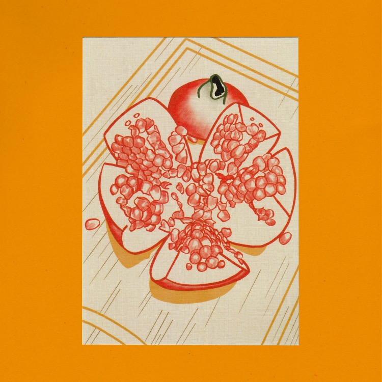 Kartpostal ✦ Nar ✦ Sticker Seti Hediyeli