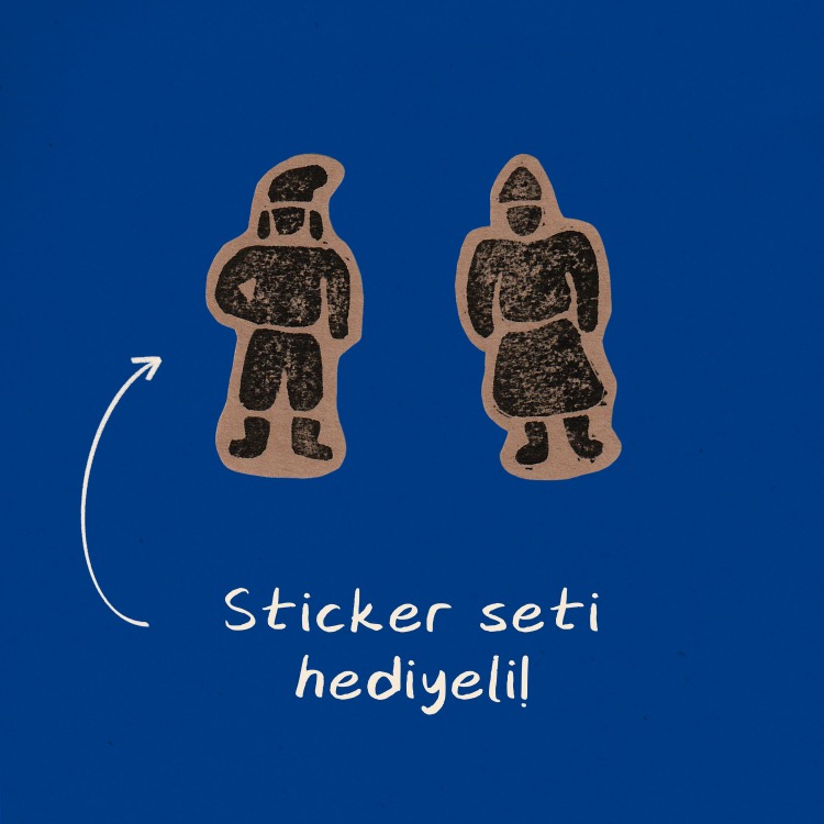 Linol Baskı ✦ Romanya Hatırası ✦ Sticker Seti Hediyeli
