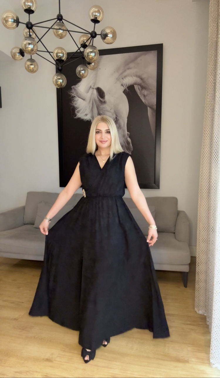 Yakalı elbise