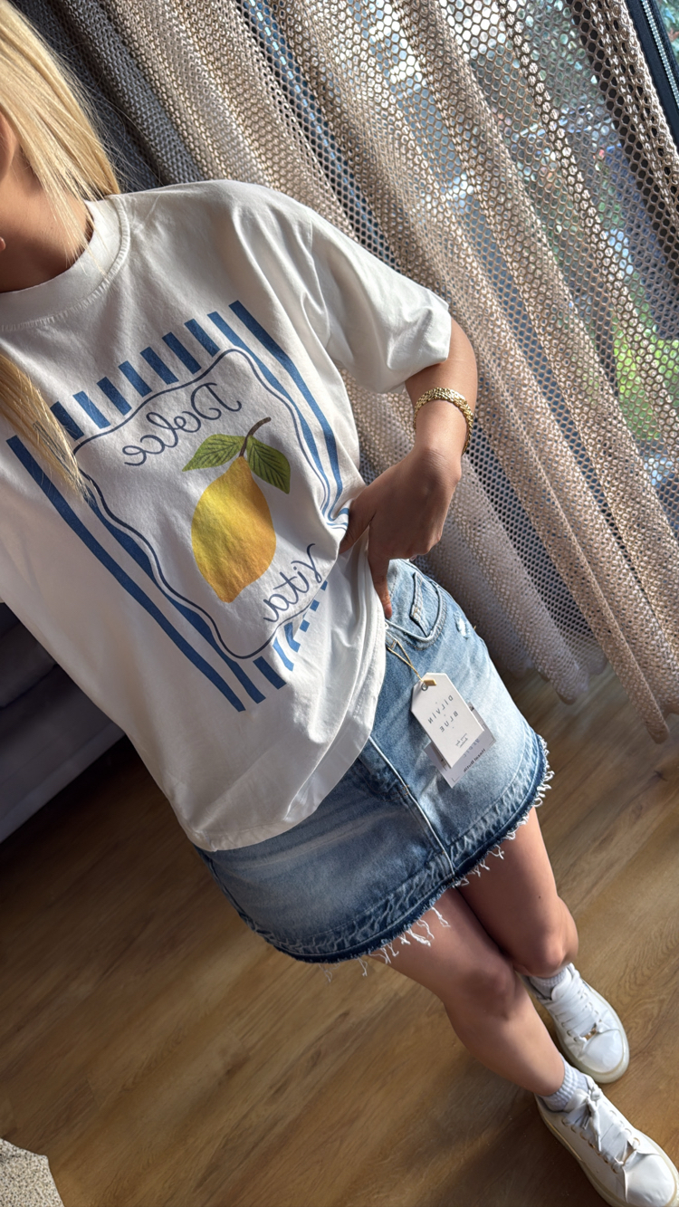 Limonlu tişört