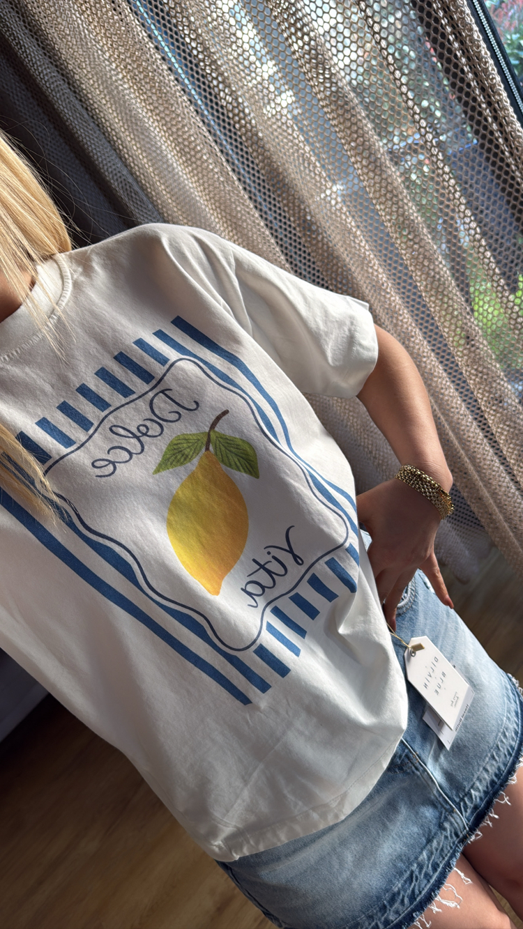 Limonlu tişört