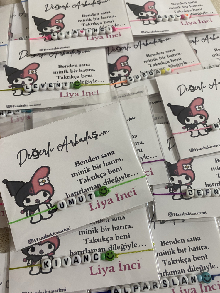 Kuromi hediye bileklik