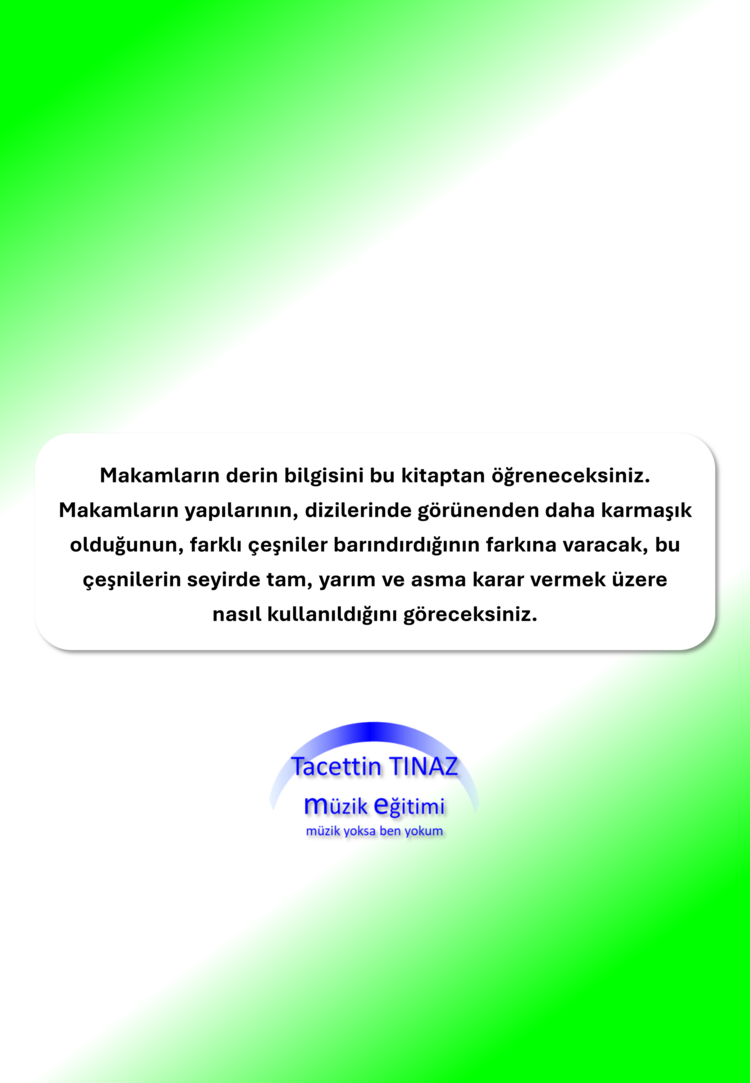 Türk Müziği Makamlarında Çeşniler ve Kararlar (E-Kitap)