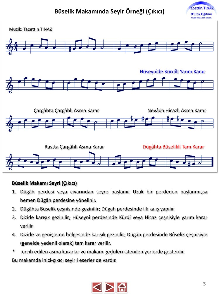 Türk Müziği Makamlarında Seyir (E-Kitap)