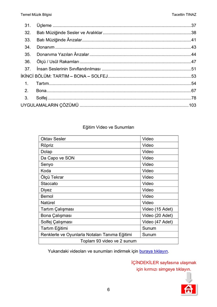 Temel Müzik Bilgisi (E-Kitap)
