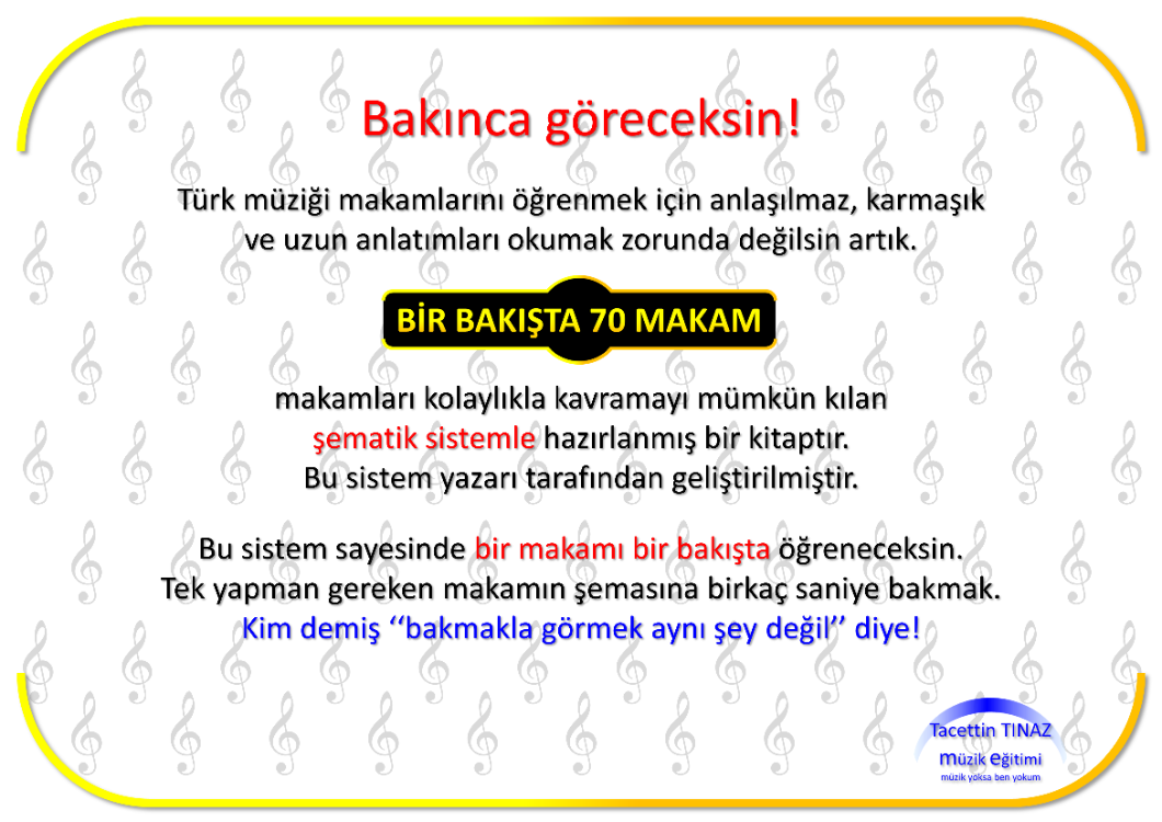 BİR BAKIŞTA 70 MAKAM (E-KİTAP)