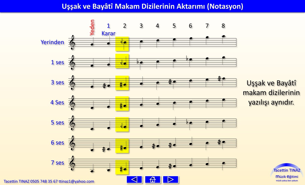 Aktarılmış Makam Dizileri (E-Kitap)