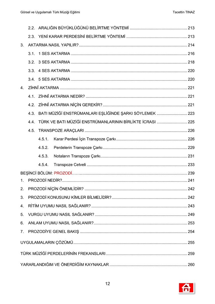 Görsel ve Uygulamalı Türk Müziği Eğitimi (E-Kitap)