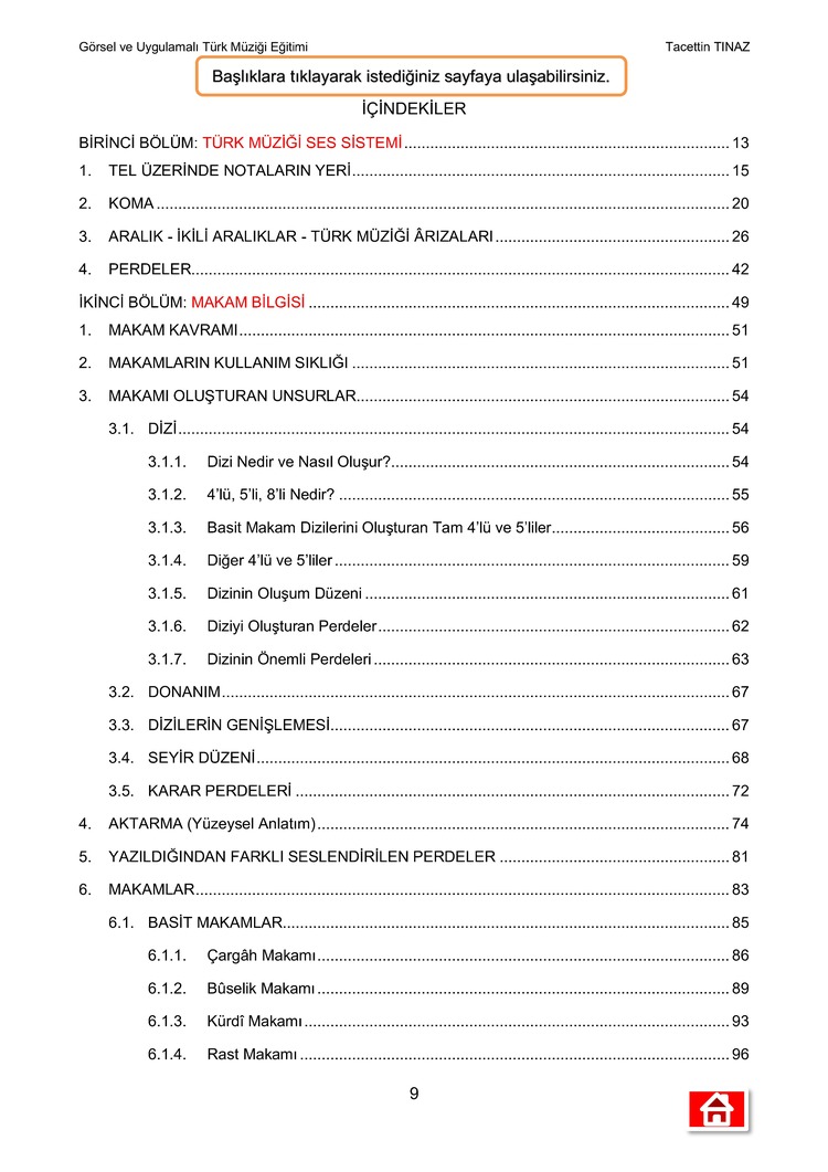 Görsel ve Uygulamalı Türk Müziği Eğitimi (E-Kitap)