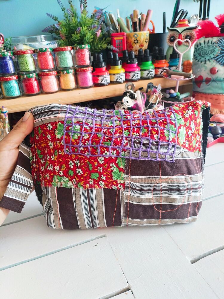 Bohem clutch çanta 