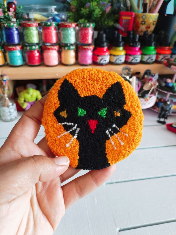 Kedi Bardak Altlığı 