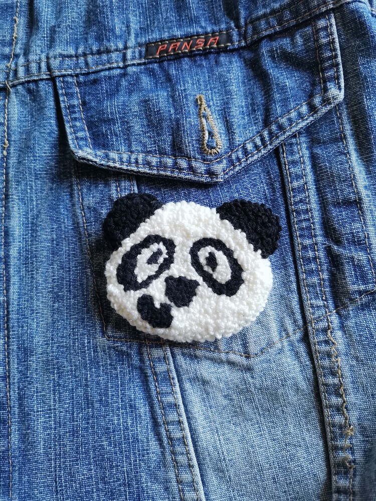 Panda Broş