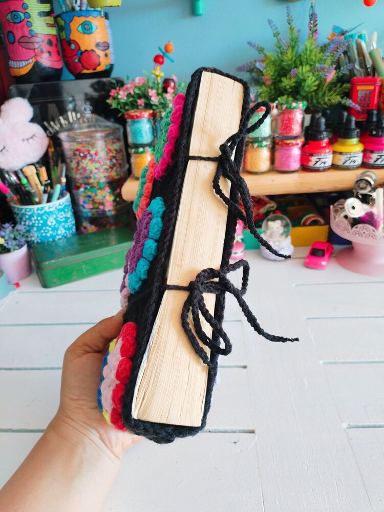 Örgü Kitap Kılıfı