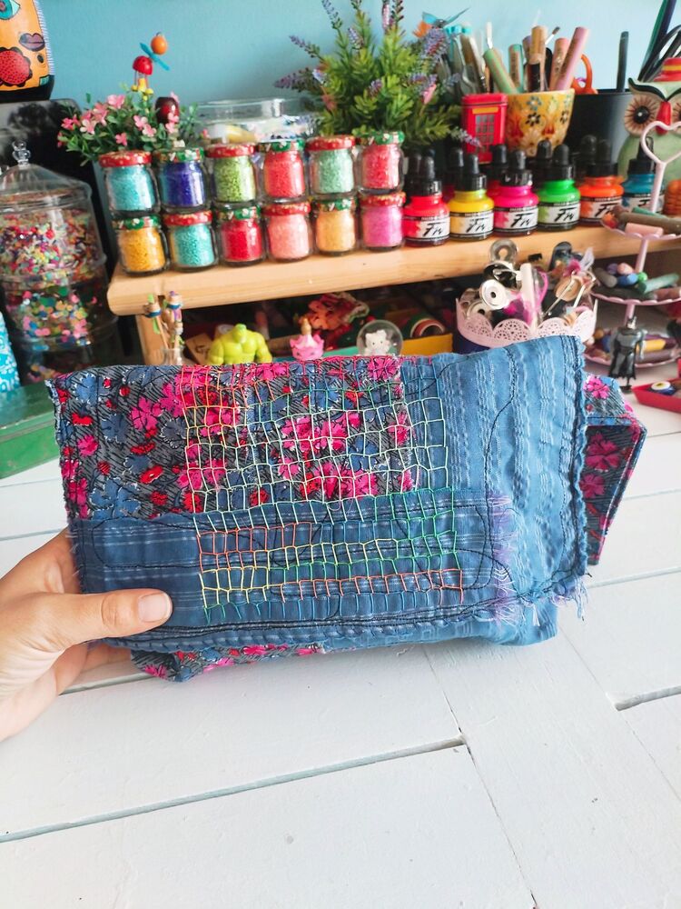 bohem clutch çanta