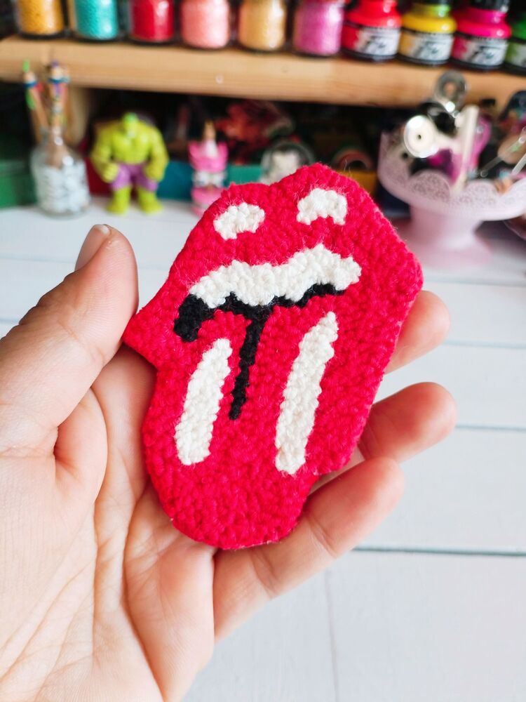 Rolling Stones Broş