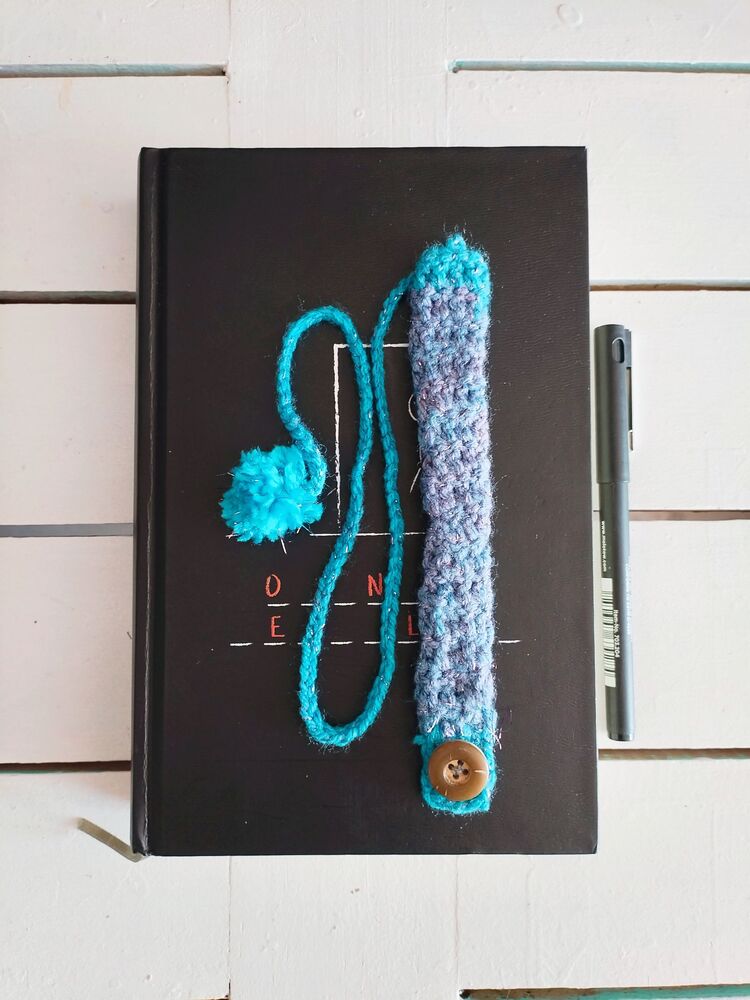 Örgü Kitap Ayracı/Organizeri