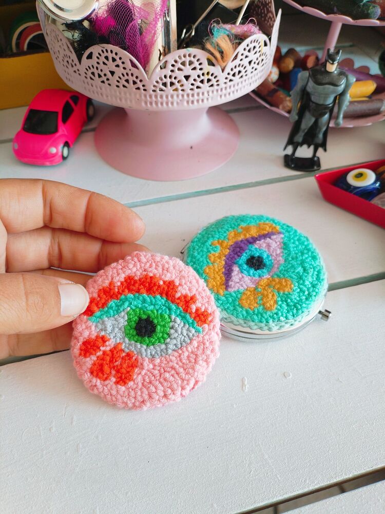 Ayna Ve Broş Set