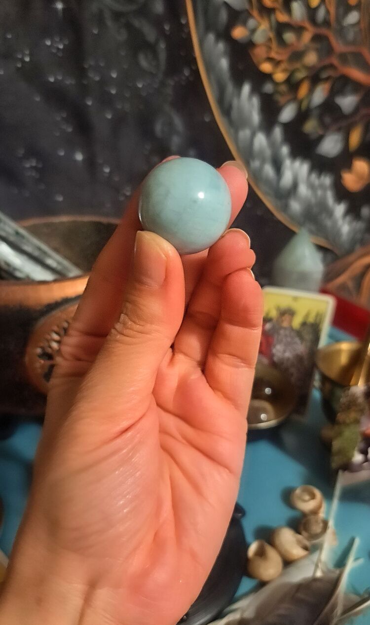 Aquamarin Küre