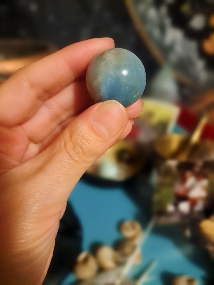 Aquamarin Küre