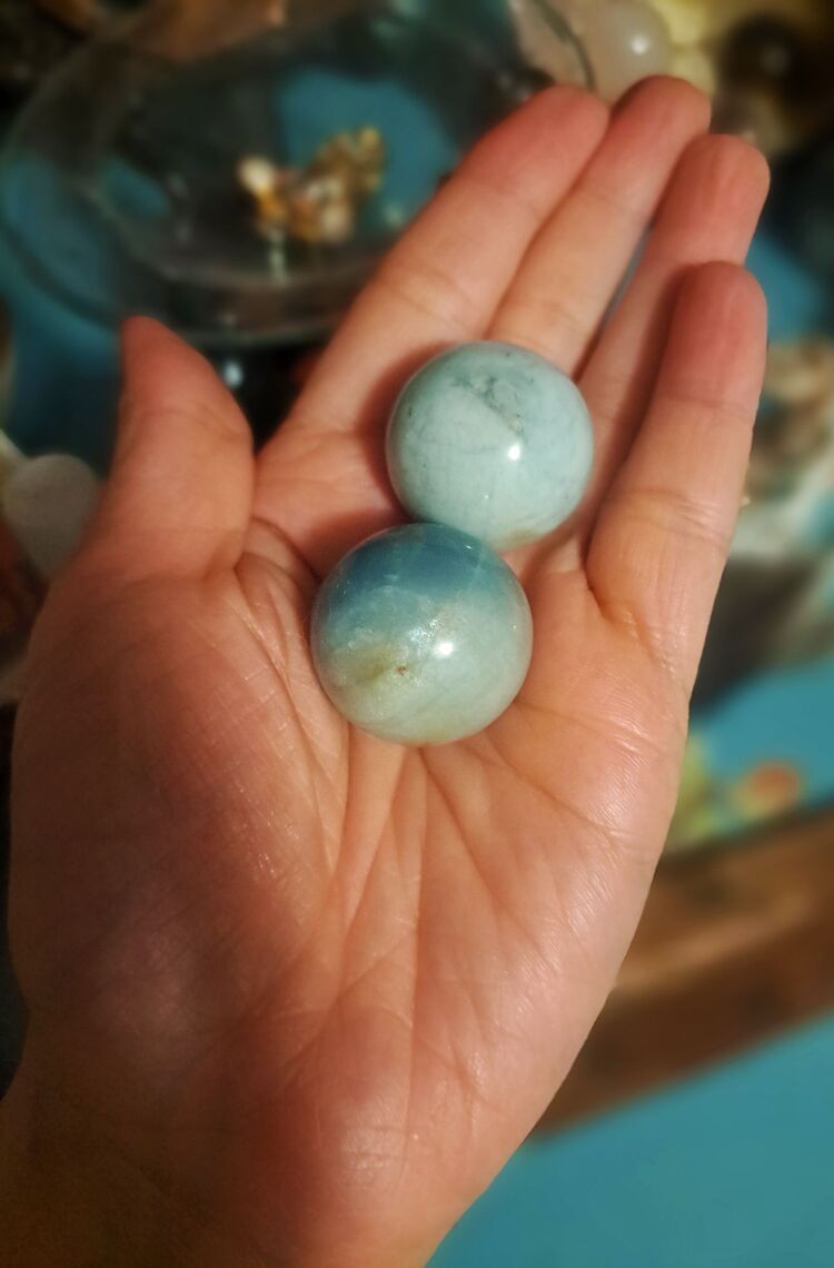 Aquamarin Küre