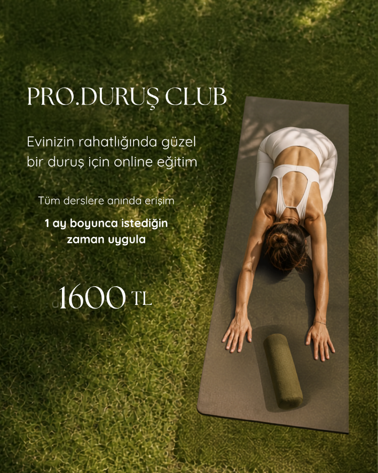 PRO.DURUŞ CLUB | Irina Sadem ile Online Duruş Programı