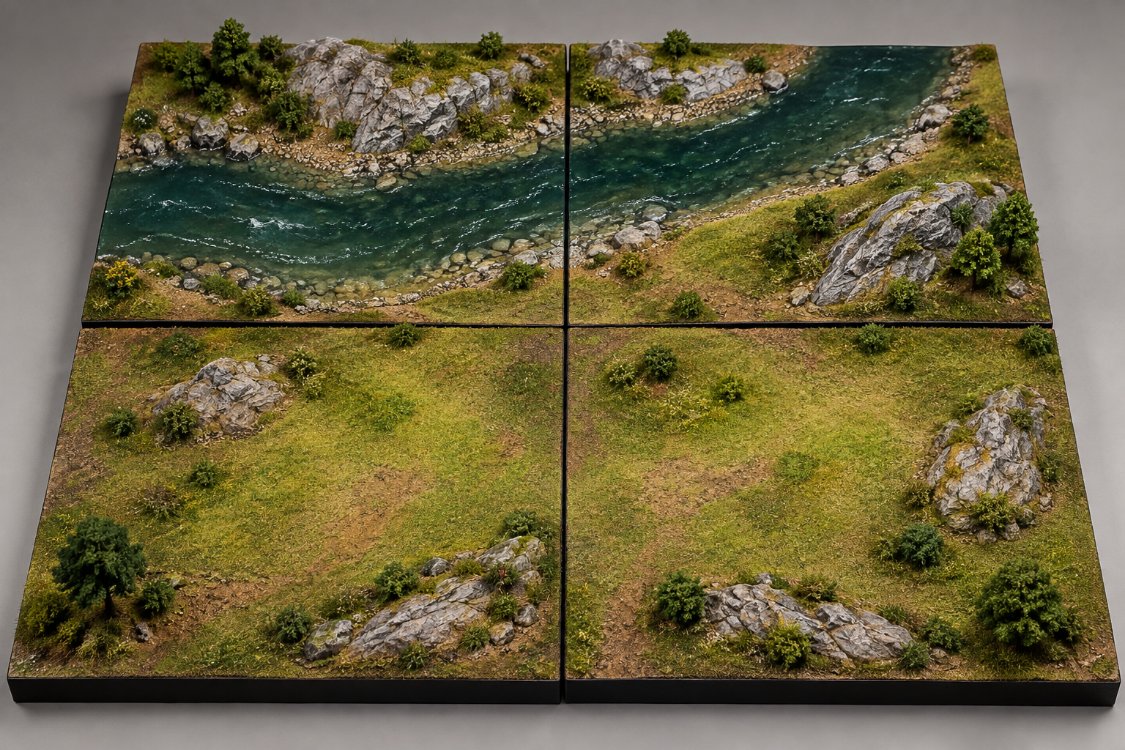 River Diorama 4 Lands