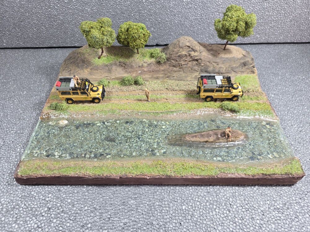 Camel Trophy River Diorama 