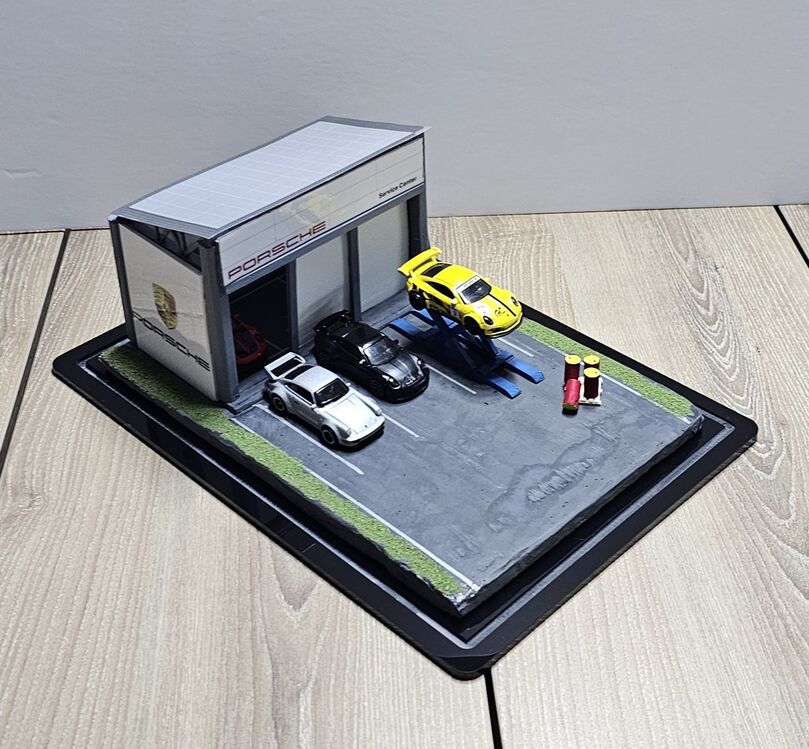 Porsche Diorama 