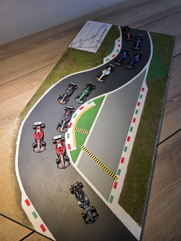 Formula 1 Monza Diorama