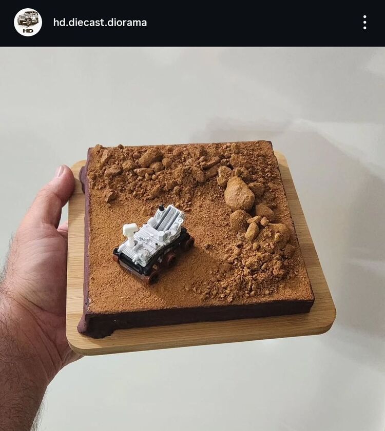 Mars Mission Diorama 