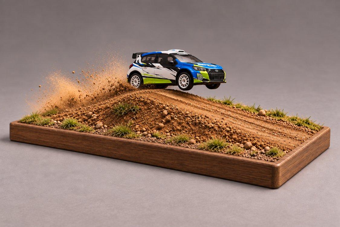 Rally Jump Diorama (Kişiye Özel Ilandir)