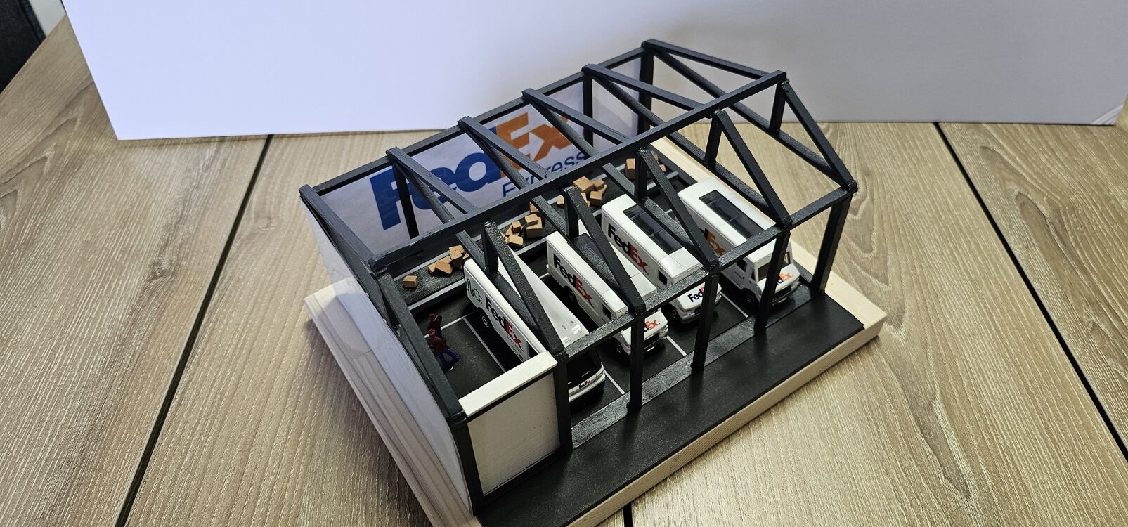FedEx Diorama