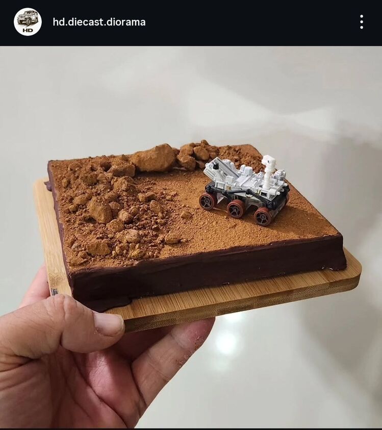 Mars Mission Diorama 