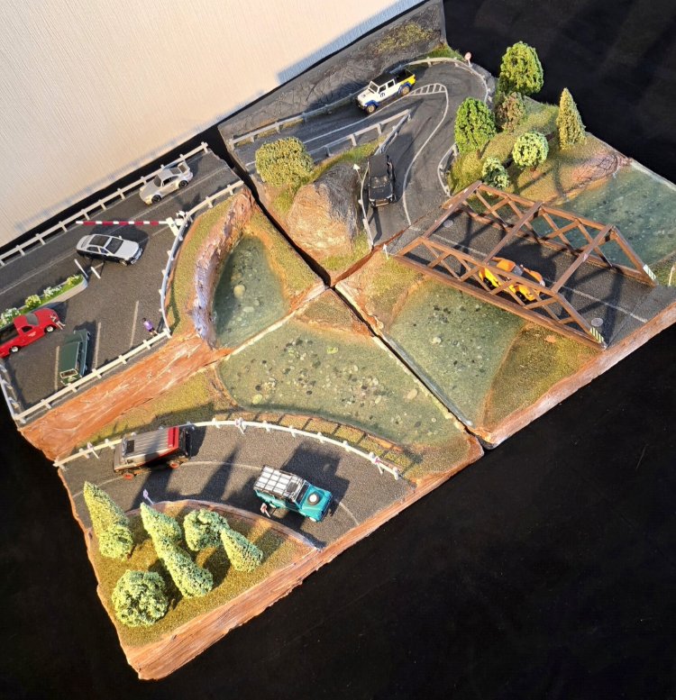 Mountain Roads Diorama