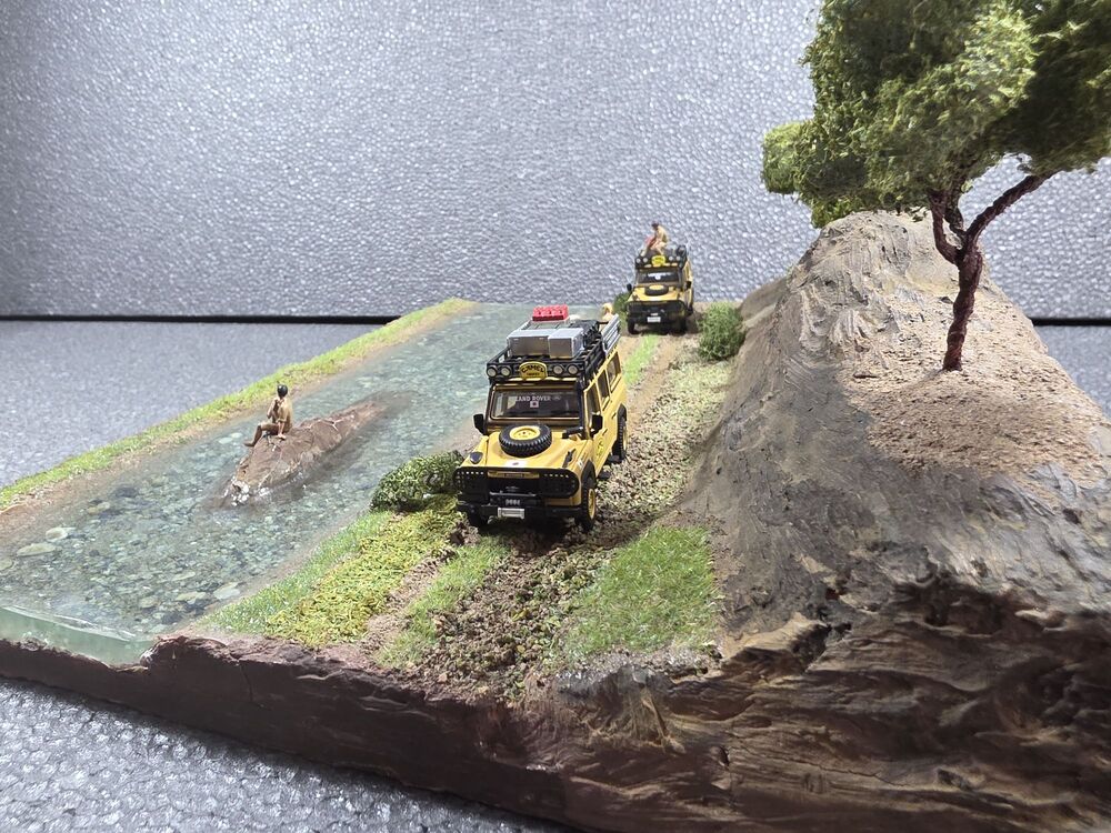 Camel Trophy River Diorama 