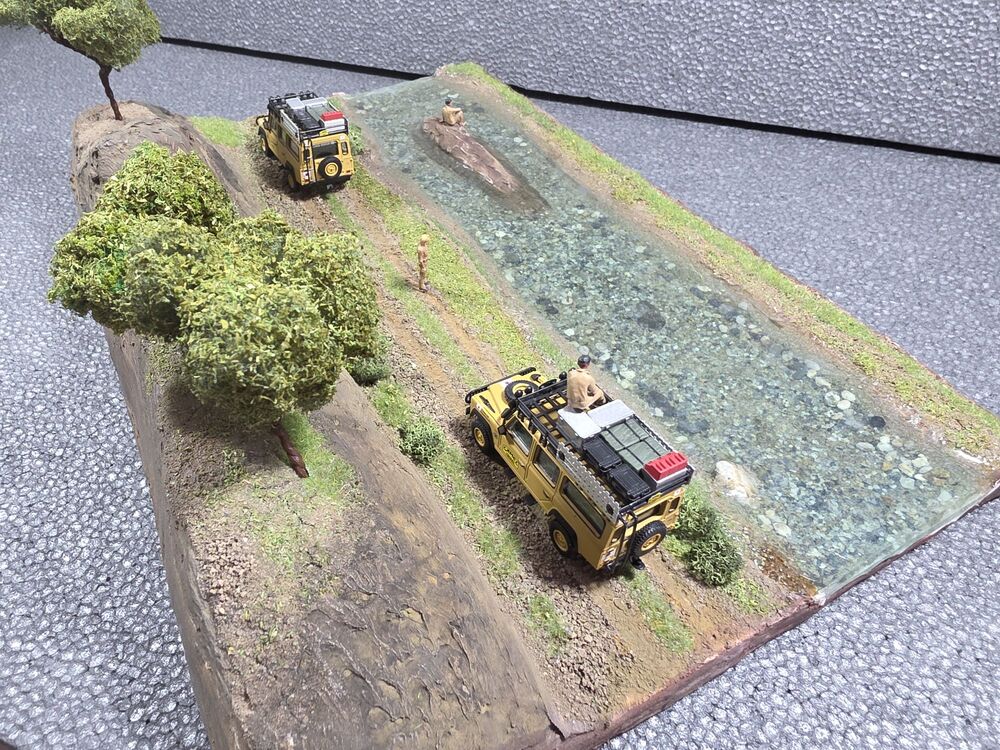 Camel Trophy River Diorama 