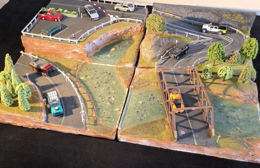 Mountain Roads Diorama