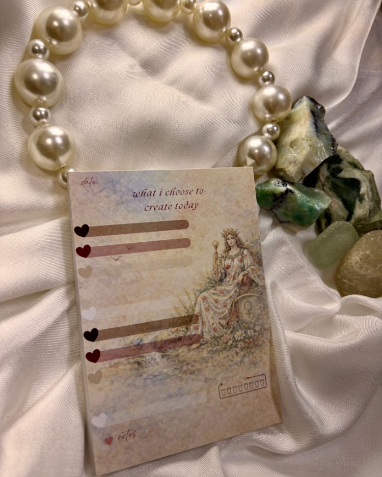 The Empress — To Do List Notepad A6