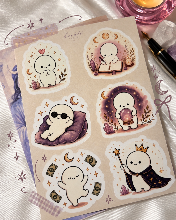 3'lü Sticker Sheet