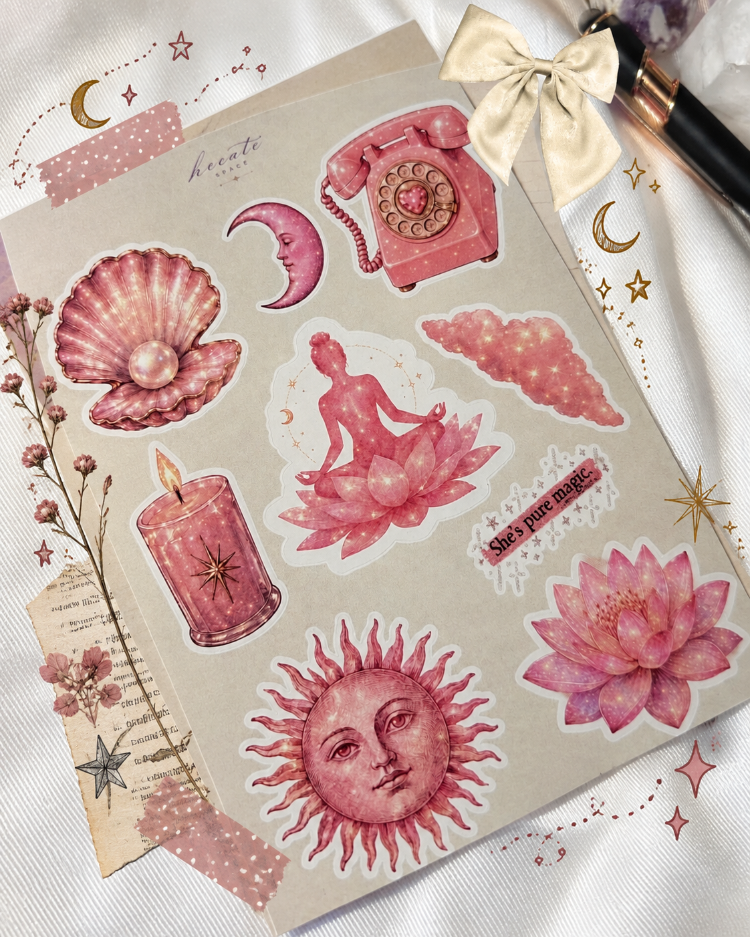 3'lü Sticker Sheet