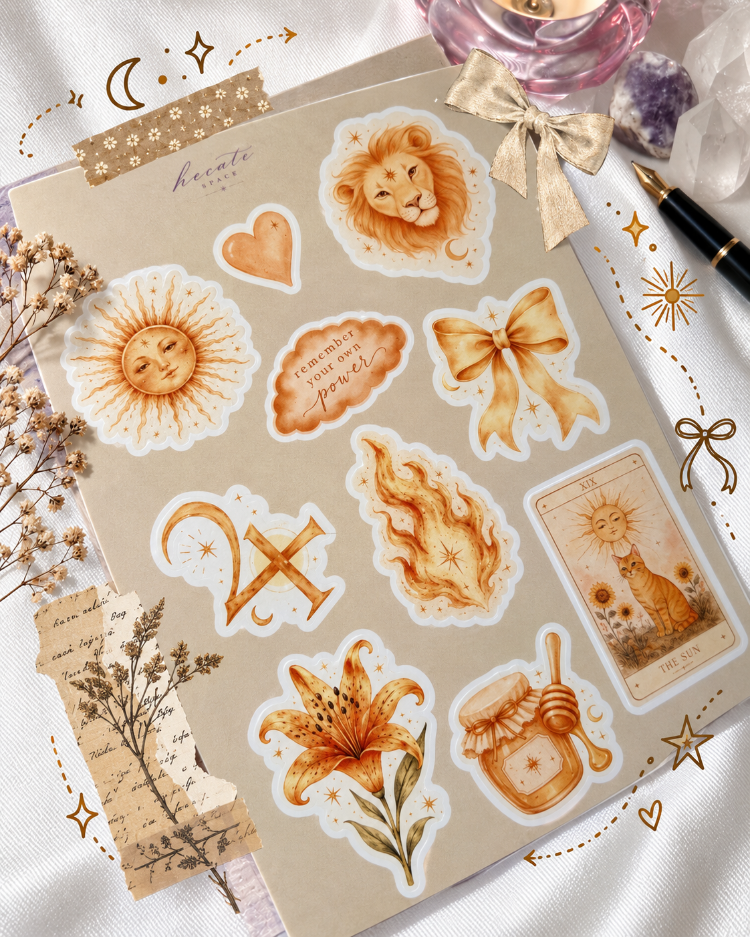 Space Sticker Collection (6'lı)