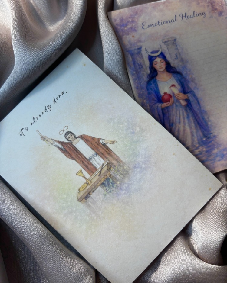 The Magician — Manifest Notepad A6