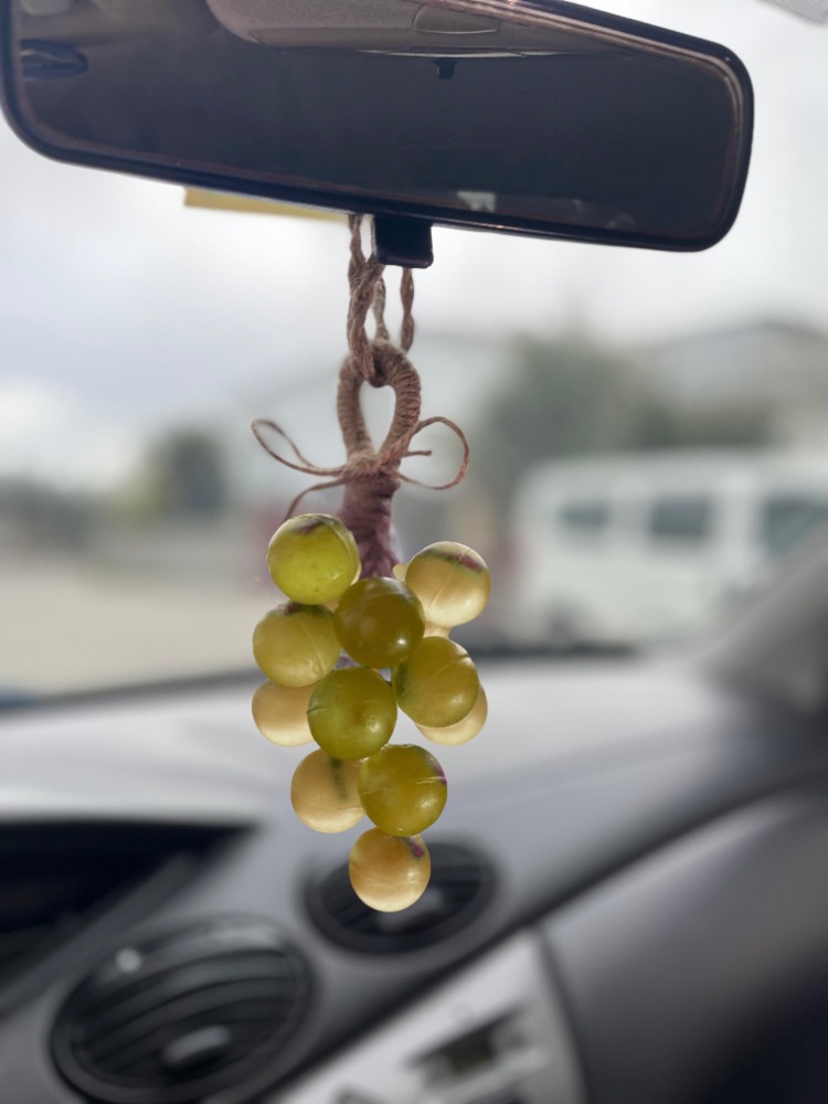 Araba Süsü Üzüm Sabunu (Sarı)