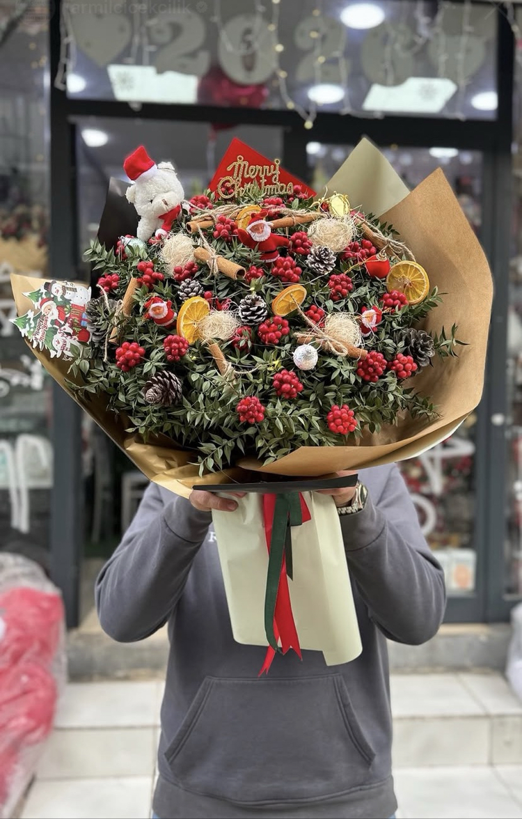 Canlı Yılbaşı Çiçeği Preminyum
